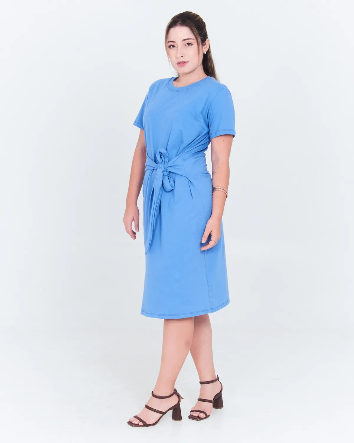 VESTIDO JHUK SARA BEGE U