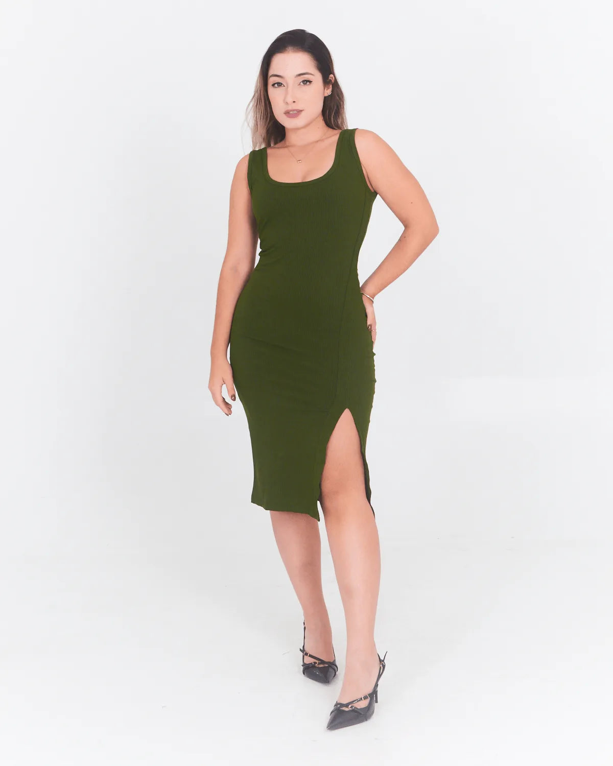 VESTIDO GROOVY 44840 AREIA QUEIMADA G