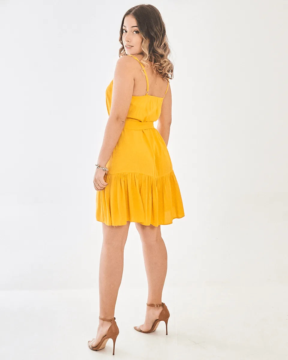 VESTIDO SAFIRA ALCA/LISO