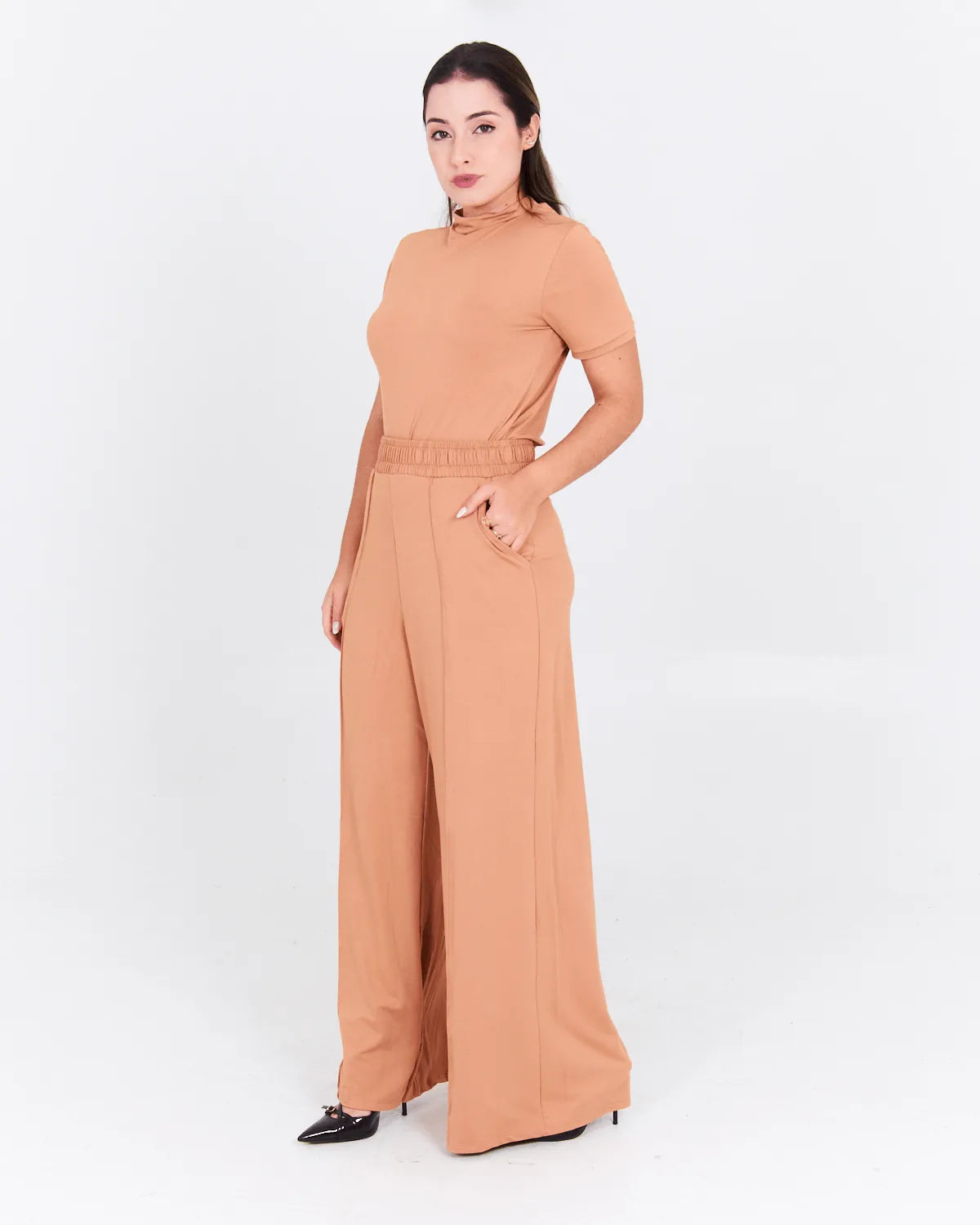 CALCA LUNENDER 67753 BEGE CAMEL G