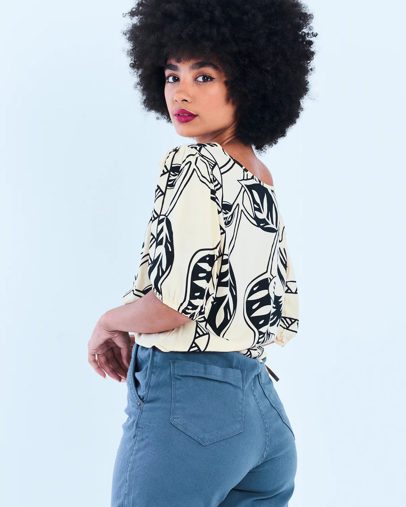 CROPPED LUZ VENA MANGA