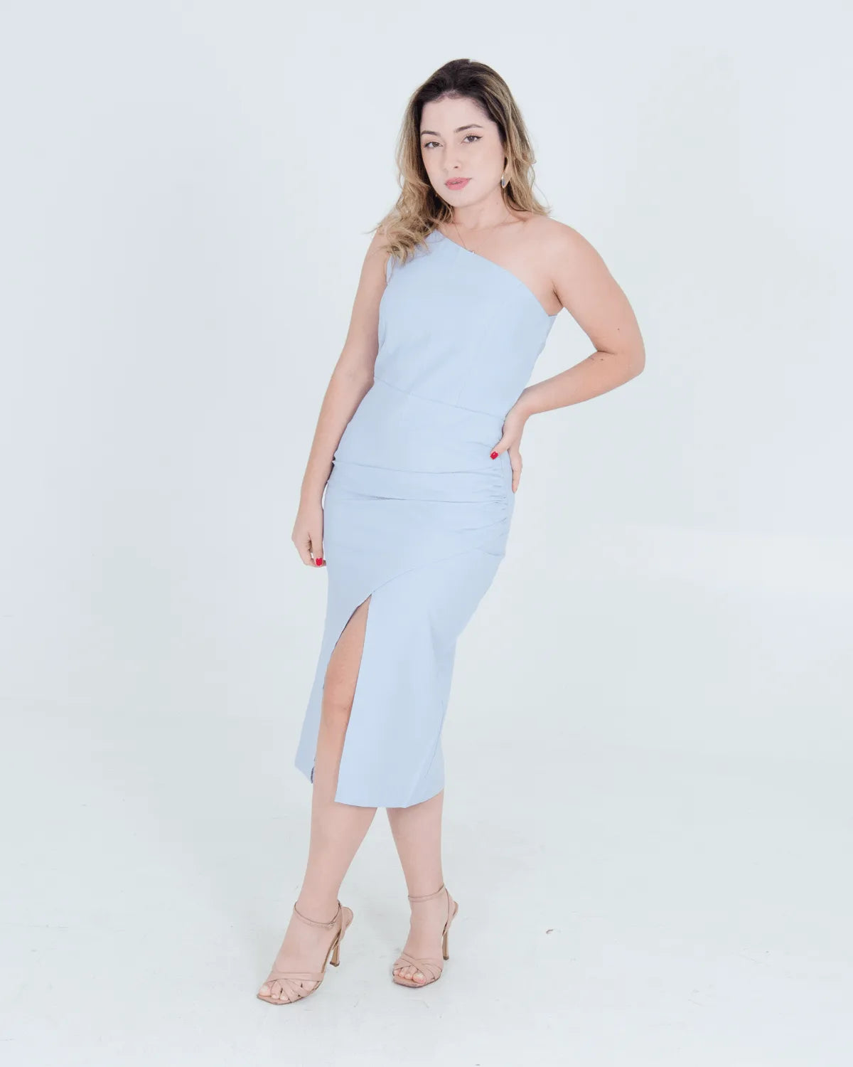 VESTIDO MI&CO 1390 ROSA G