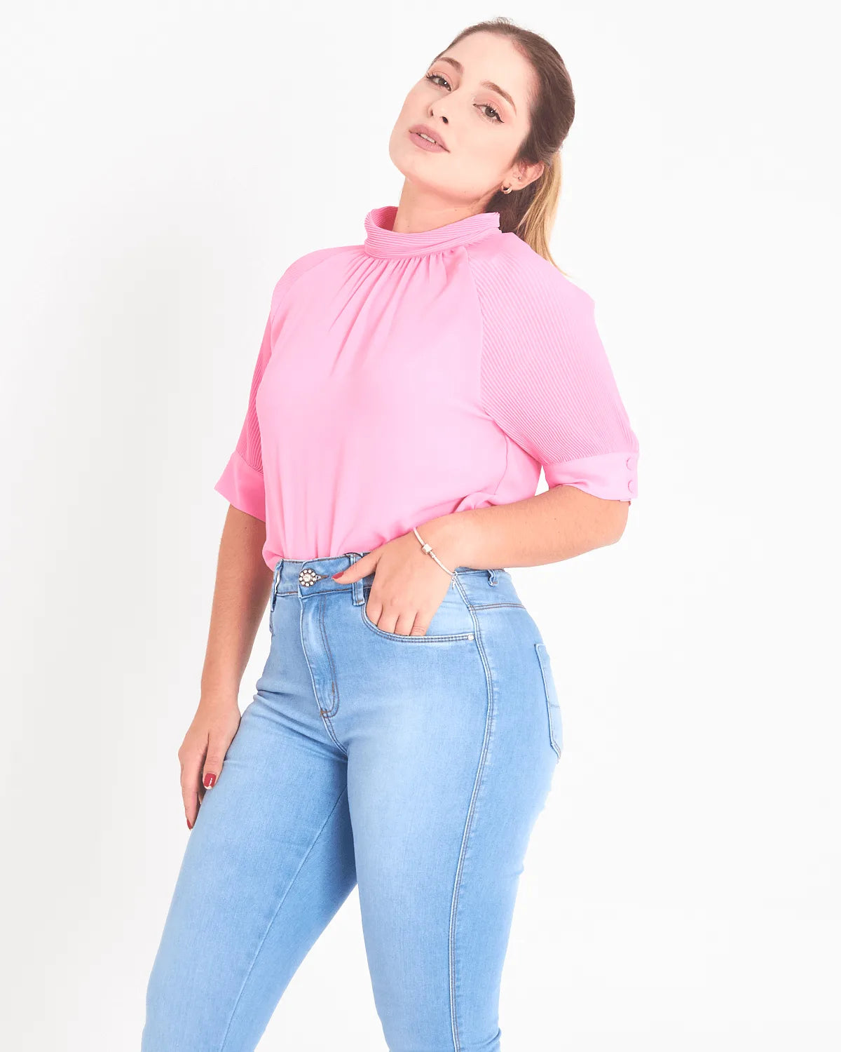 BLUSA KESSES KE11954 ROSA M