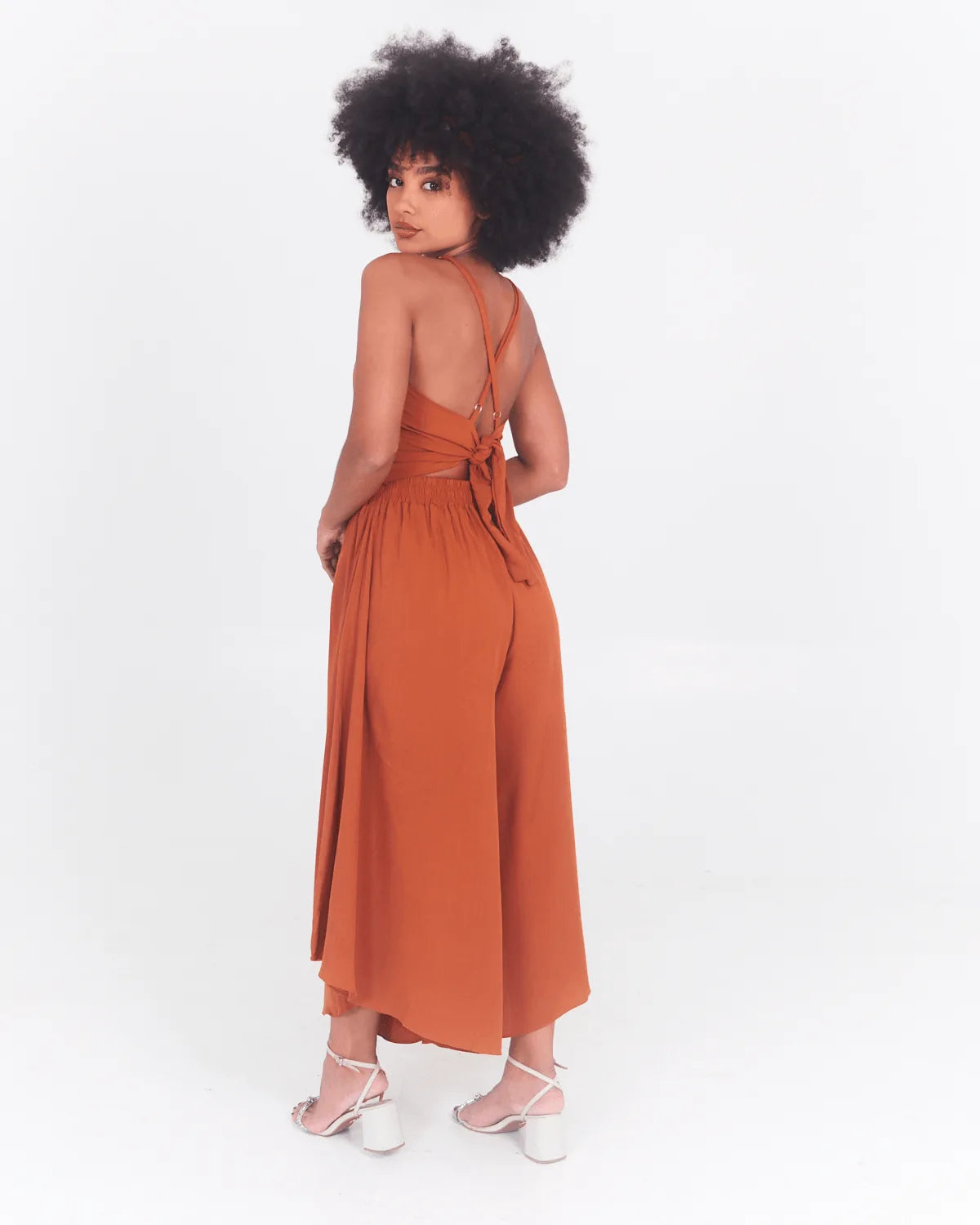 CONJUNTO LUIGIA PANTACURT ESTAM LARANJA U