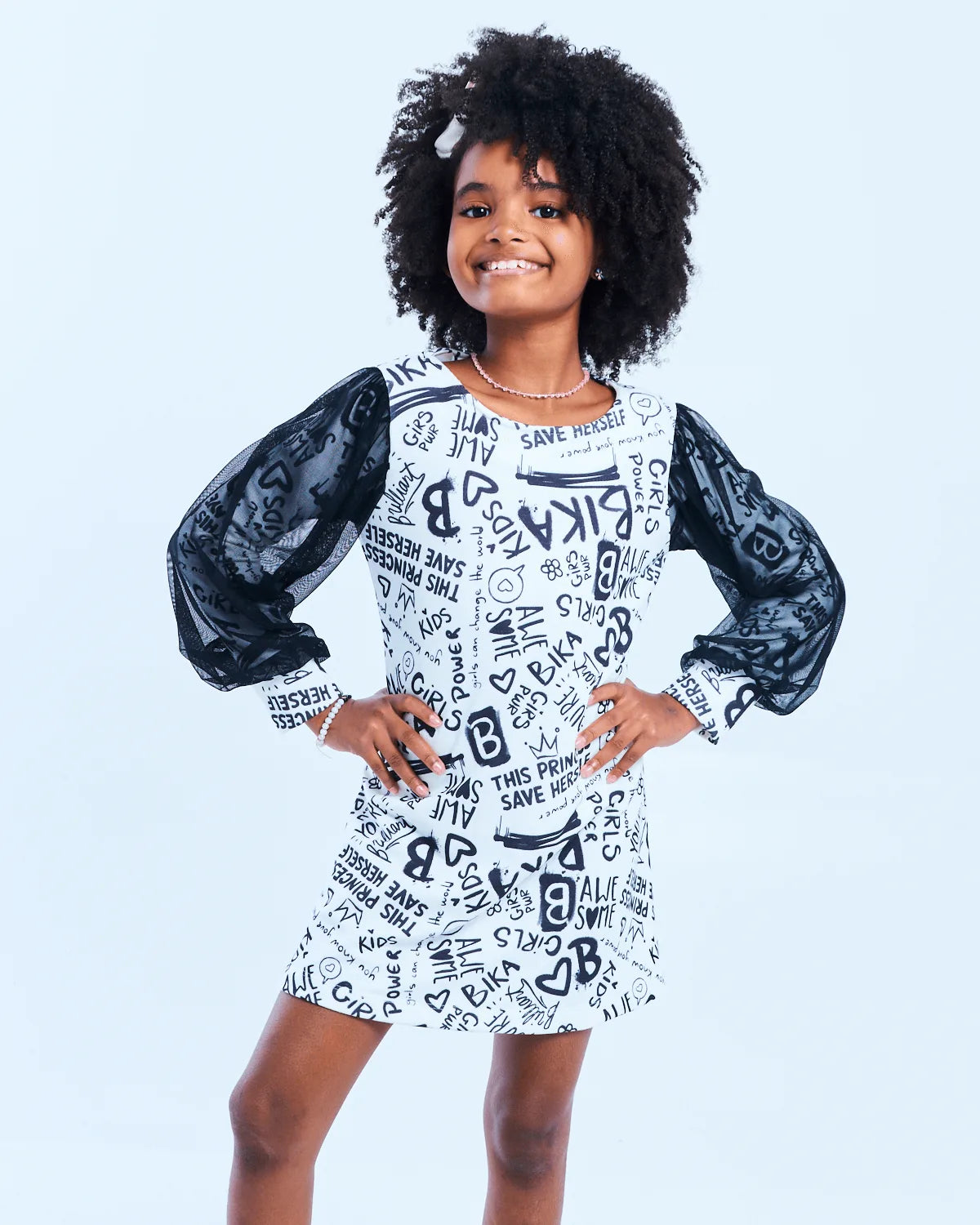 VESTIDO INF BIKA KIDS 1561 UNICO 16