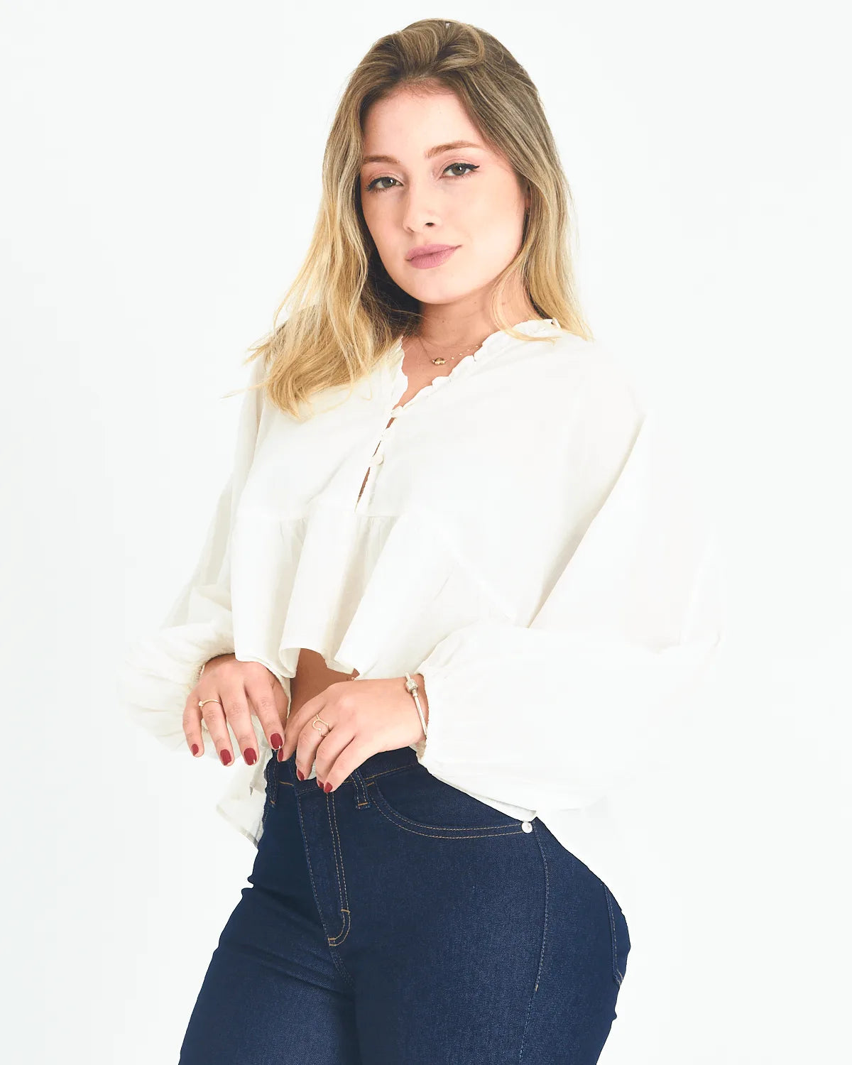 CAMISA MALWEE 1000108226 CREME G