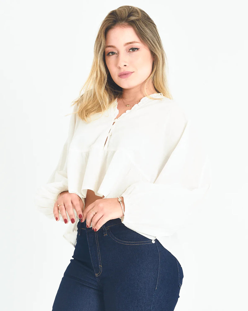 CAMISA MALWEE 1000108226 CREME G