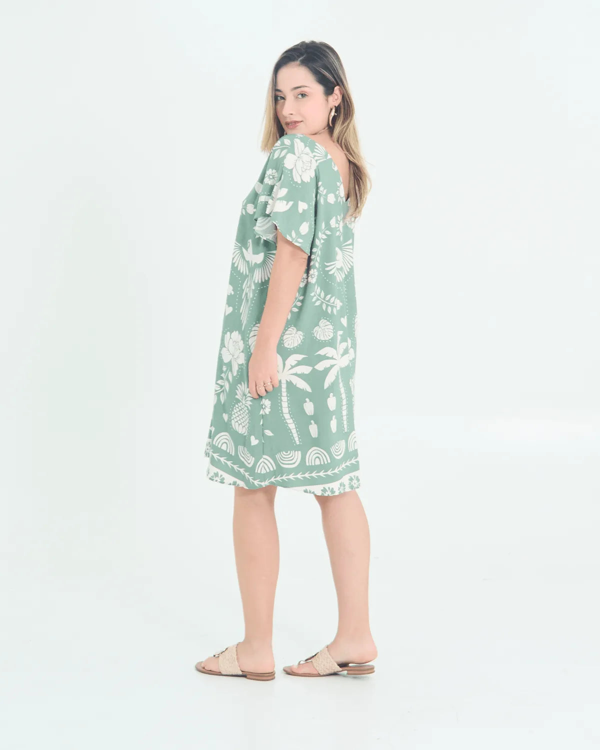VESTIDO LUIGIA MANGA
