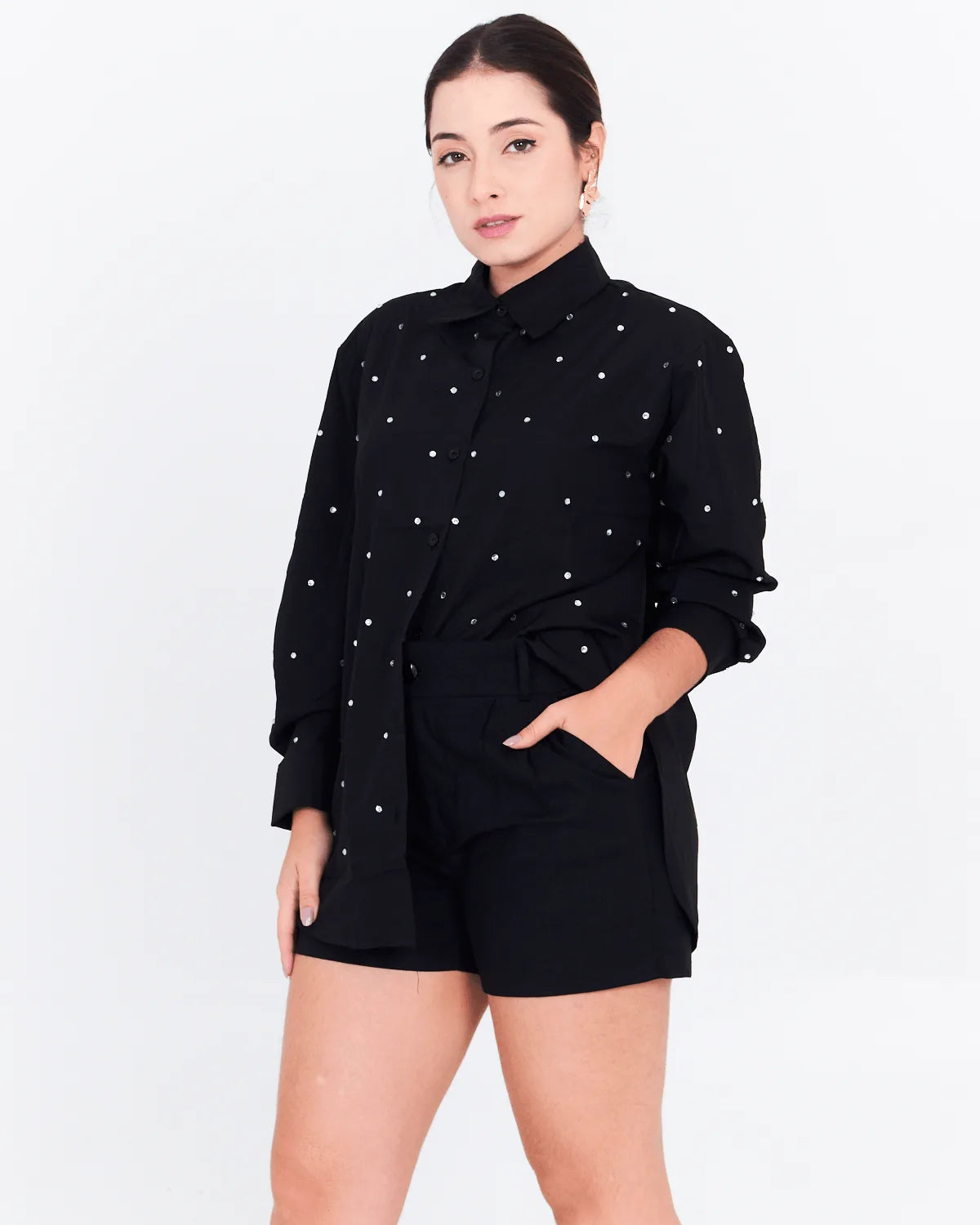CAMISA BELLINA AA5196 BRANCO G