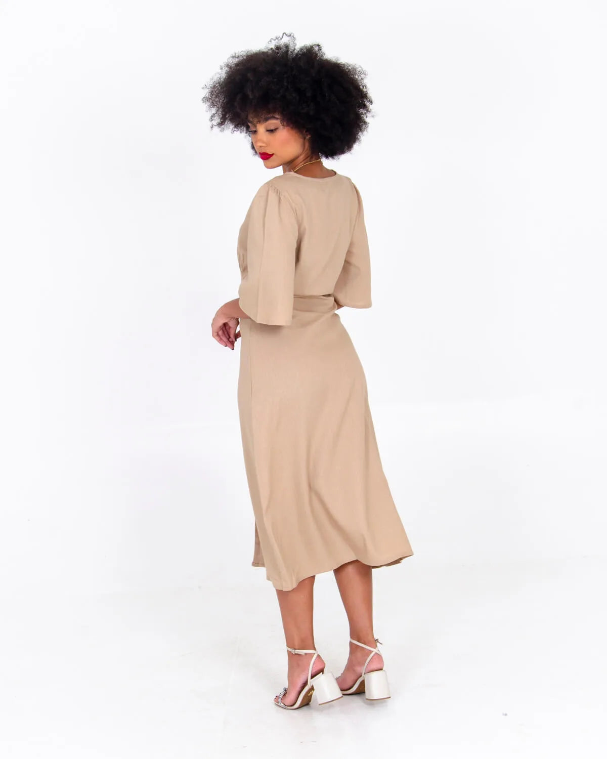 VESTIDO MALWEE 1000118465 MARRON G