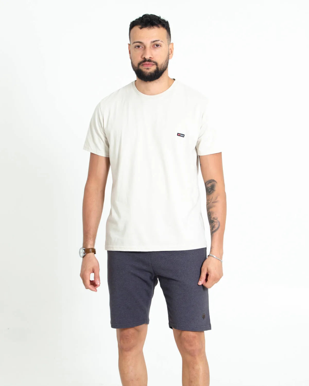 CAMISETA LUNENDER 00976 BEGE SILVERSTONE XGG
