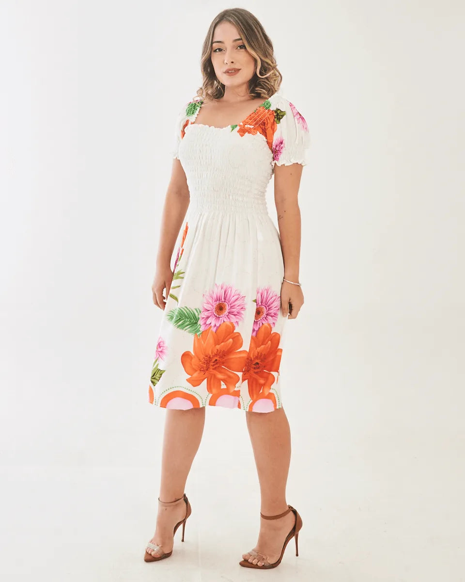 VESTIDO SAFIRA PATY/MANGA