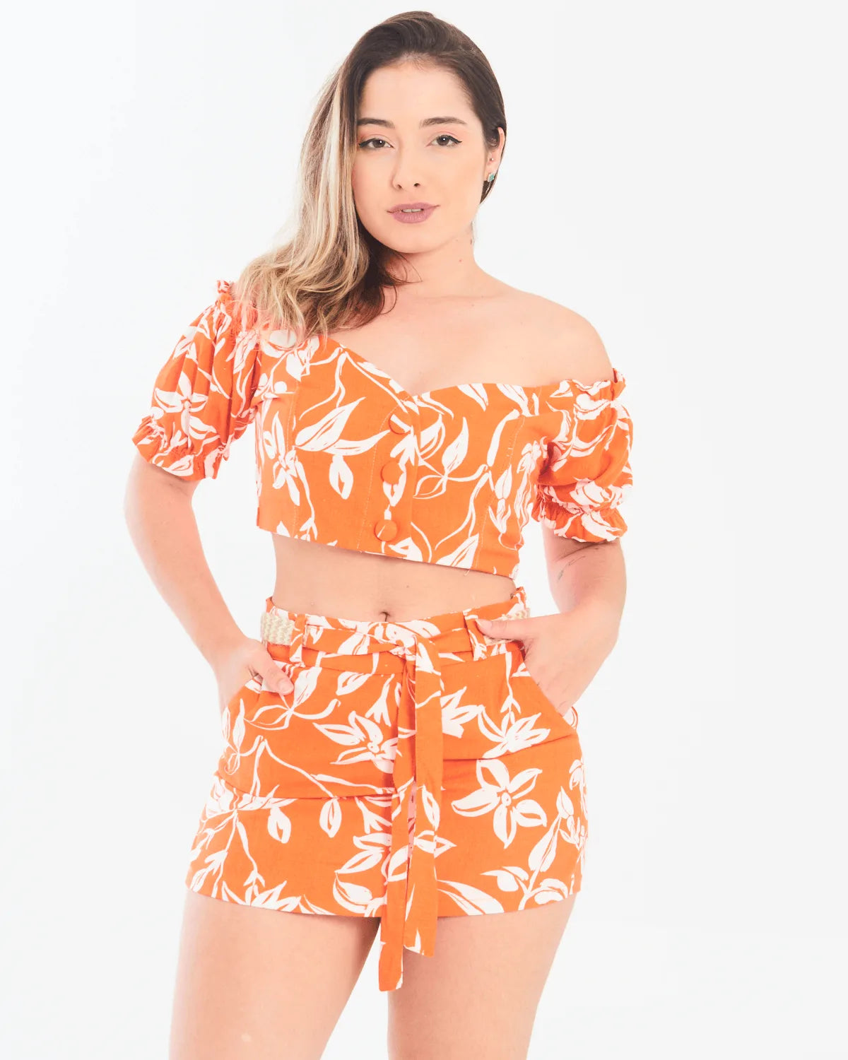 CONJUNTO ROSSY FASHIONS ESTAMPADO