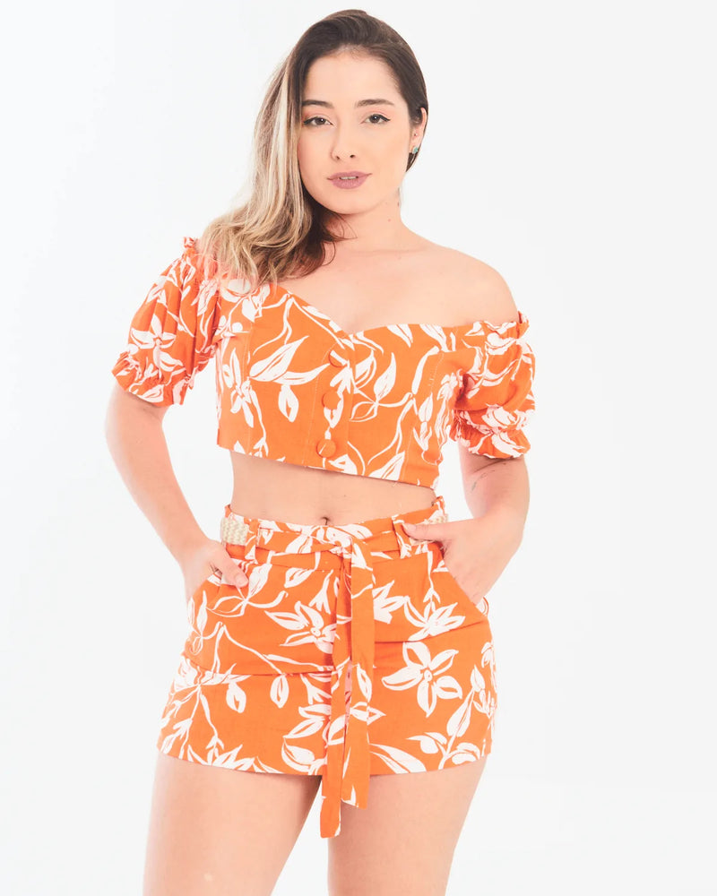 CONJUNTO ROSSY FASHIONS ESTAMPADO