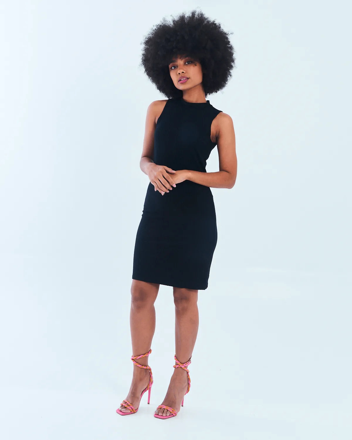 VESTIDO LUNENDER 00474 VERDE AMBAR GG