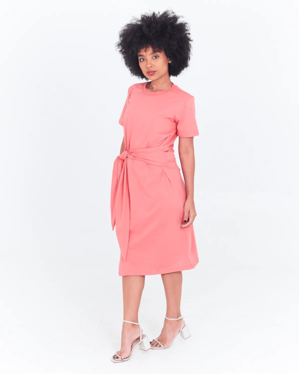 VESTIDO JHUK SARA BEGE U