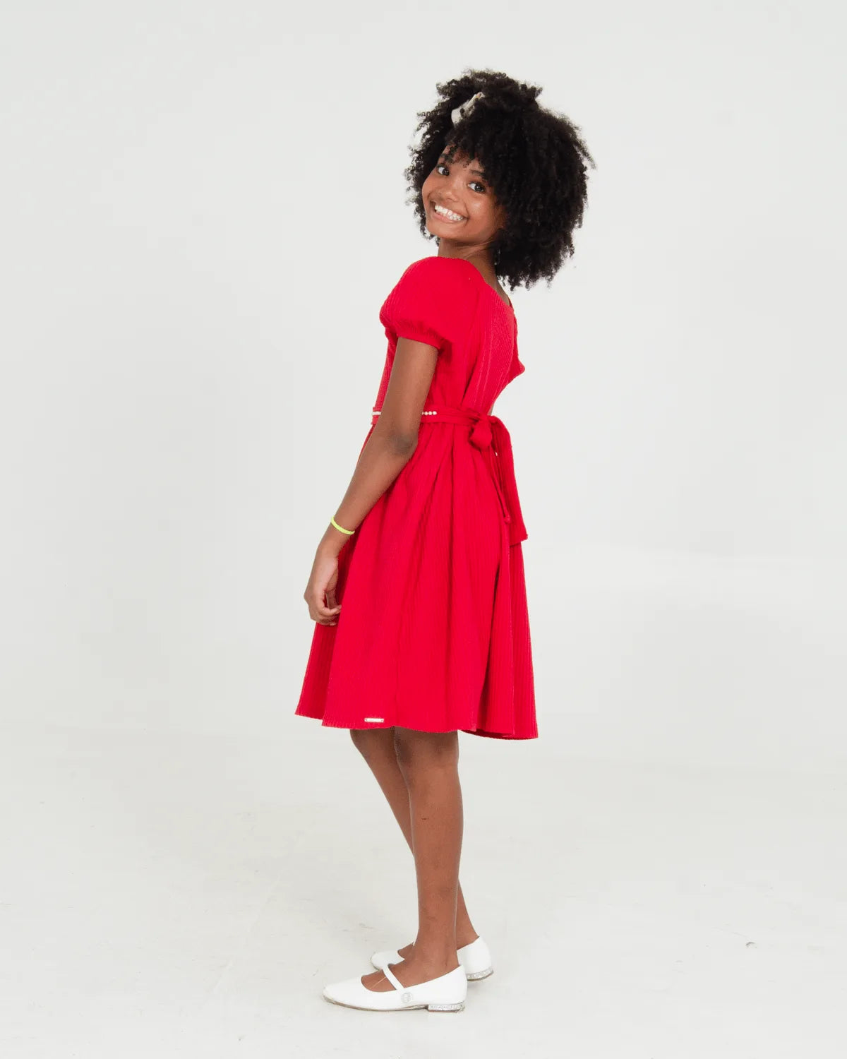 VESTIDO INF LUNENDER 46593 VERMELHO 03