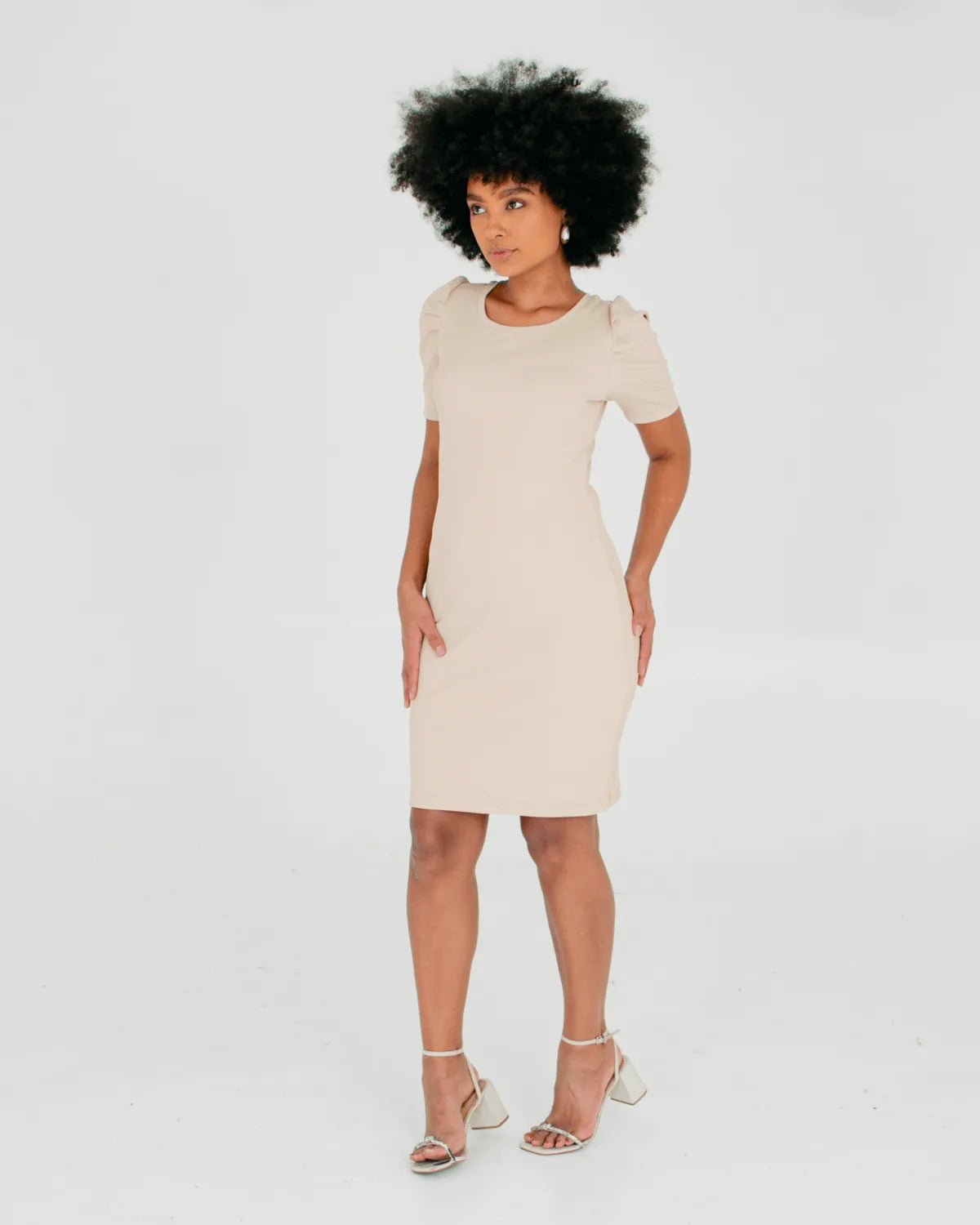 VESTIDO K2B 200100049 CAPUCCINO GG