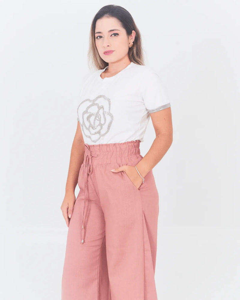 T-SHIRT LOVE IT 43992 BRANCO M