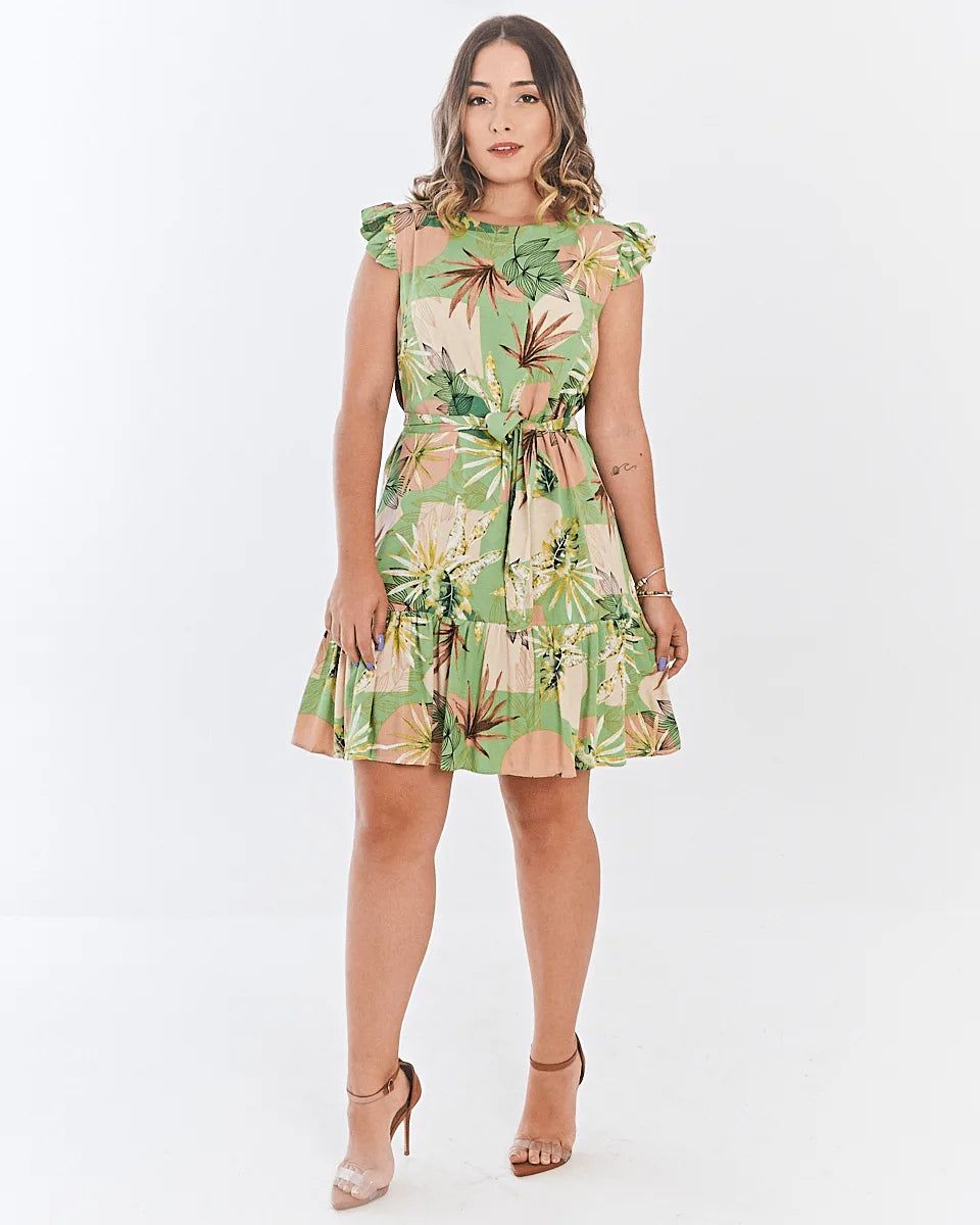 VESTIDO SAFIRA ESTAMP/KELLY