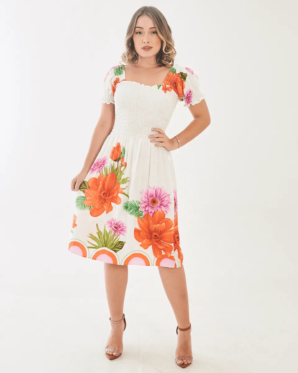 VESTIDO SAFIRA PATY/MANGA