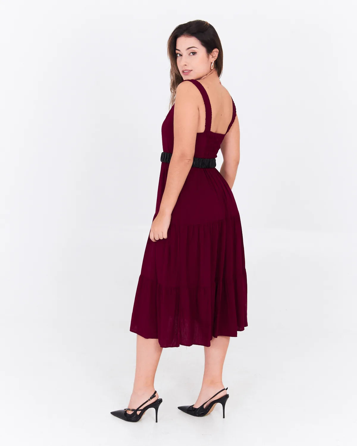 VESTIDO SAFIRA MIDI