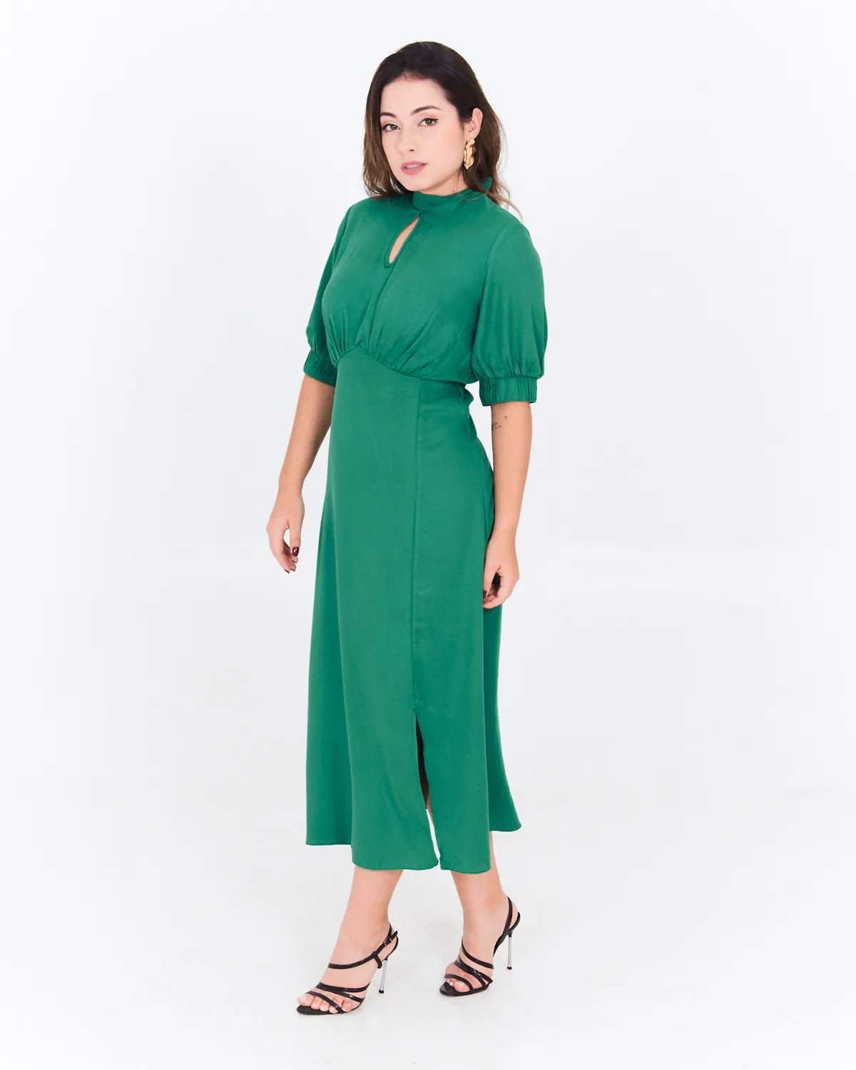 VESTIDO LUNENDER 34765 PAPOUL VERDE GG
