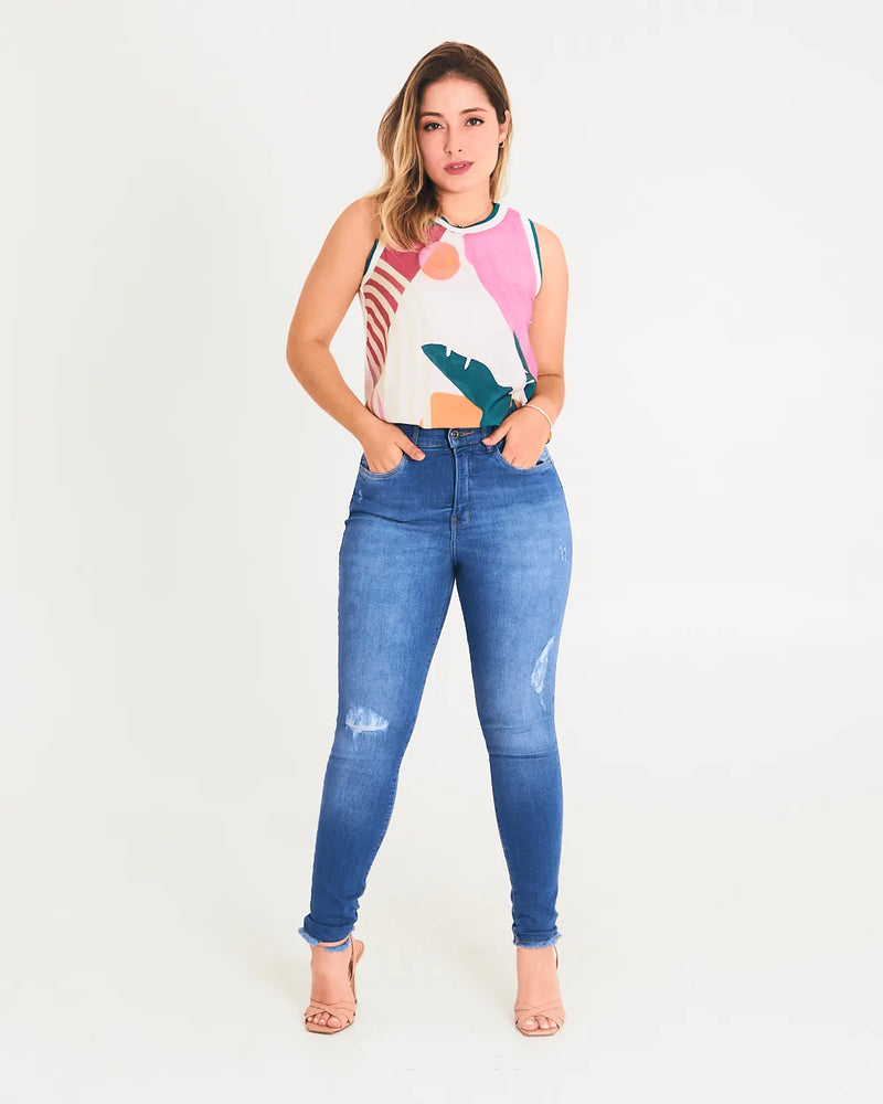 CALCA LUNENDER 20738 JEANS 36