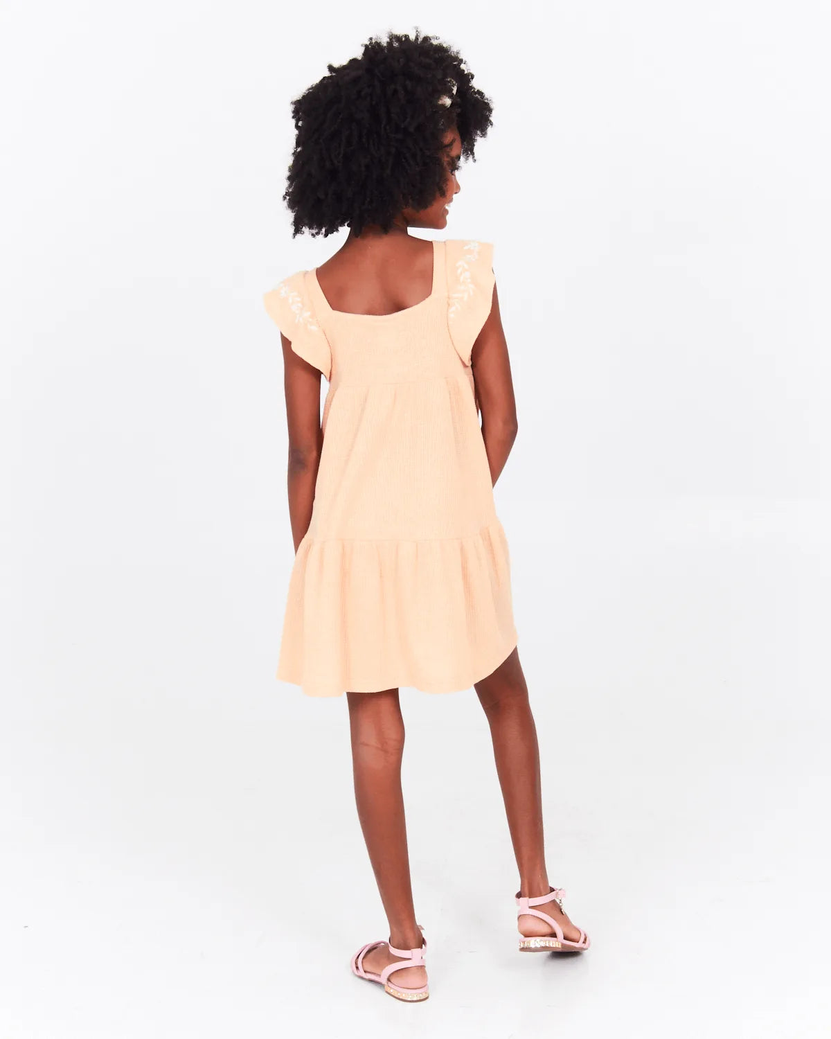 VESTIDO INF ELIAN 73175 LARANJ ARGILA 08