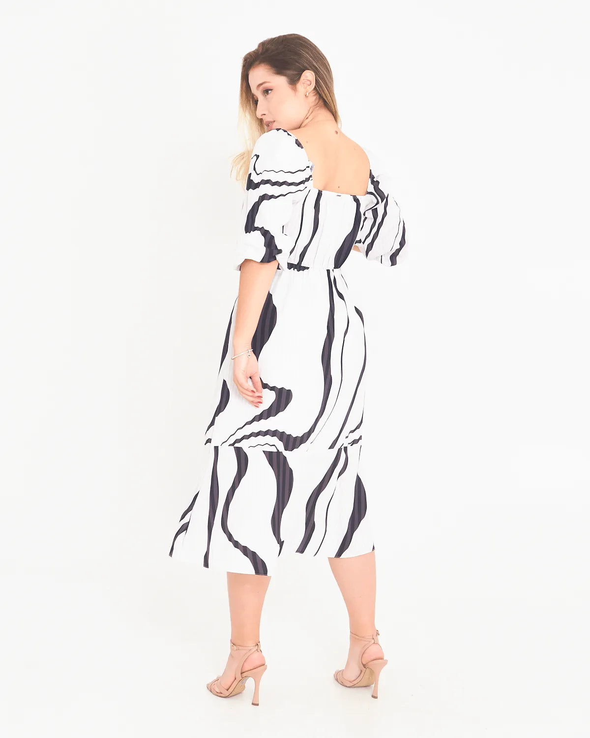 VESTIDO LUNENDER 45488 PRETO M