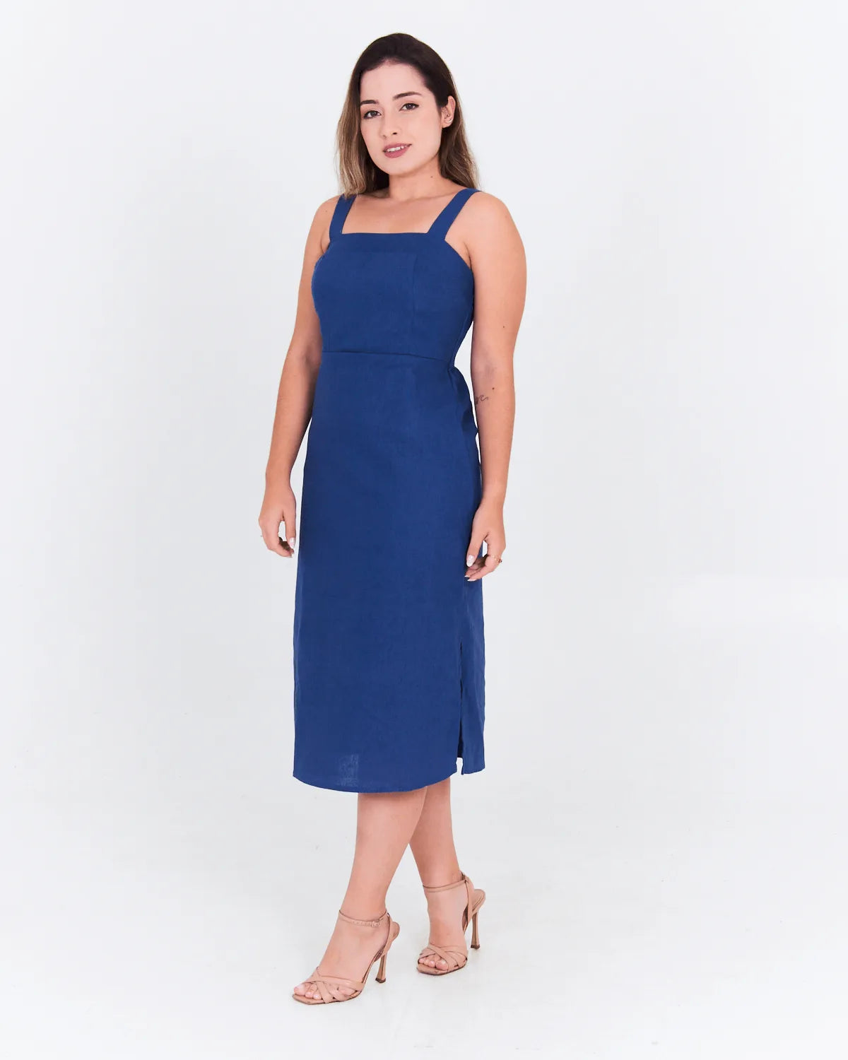 VESTIDO LUNENDER 34809 MARINHO M