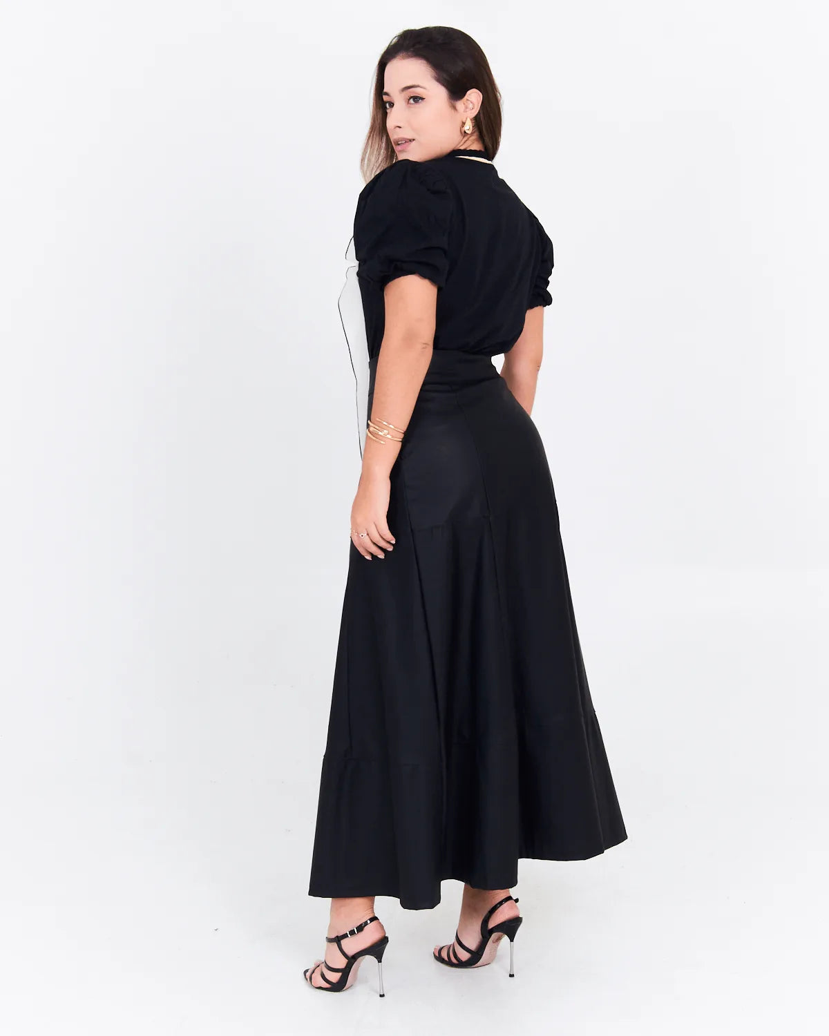 SAIA LINDA ROSA 3524 PRETO M