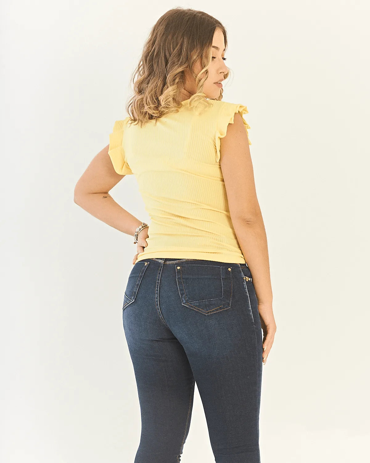 BLUSA SAFIRA PLINSADA