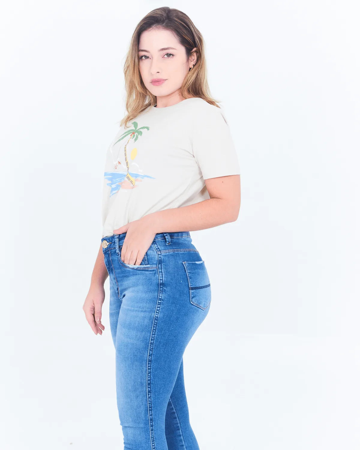 BLUSA LUNENDER 34859 AMAREL ROSITA GG