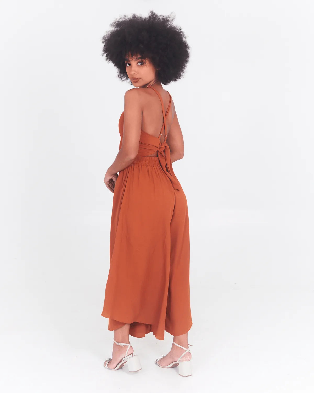 CONJUNTO LUIGIA PANTACURT ESTAM LARANJA U