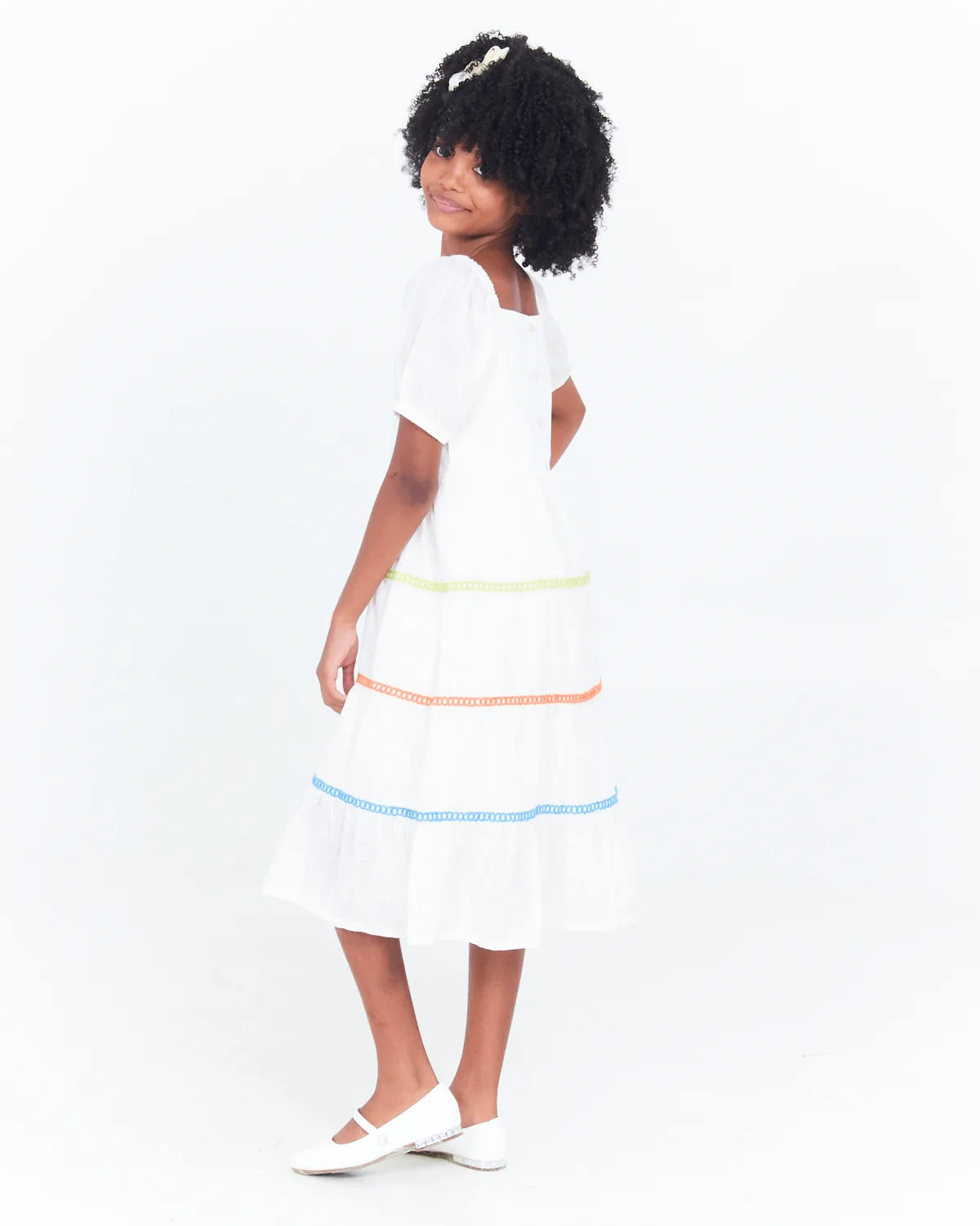 VESTIDO INF SER GAROTO/GAROTA 7758 BRANCO 08