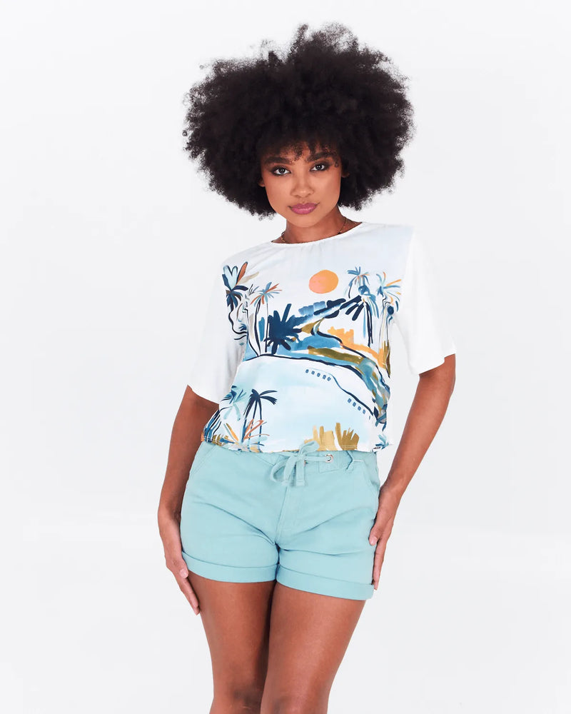 BLUSA LUNENDER 33858 BRANCO OFF GG
