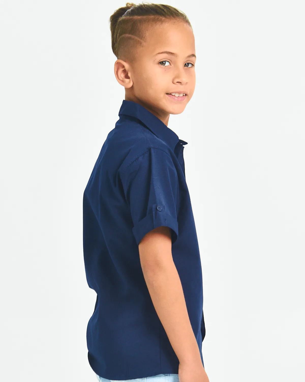 CAMISA MASC INF ATUAL BOYS 1370 MARINHO 10