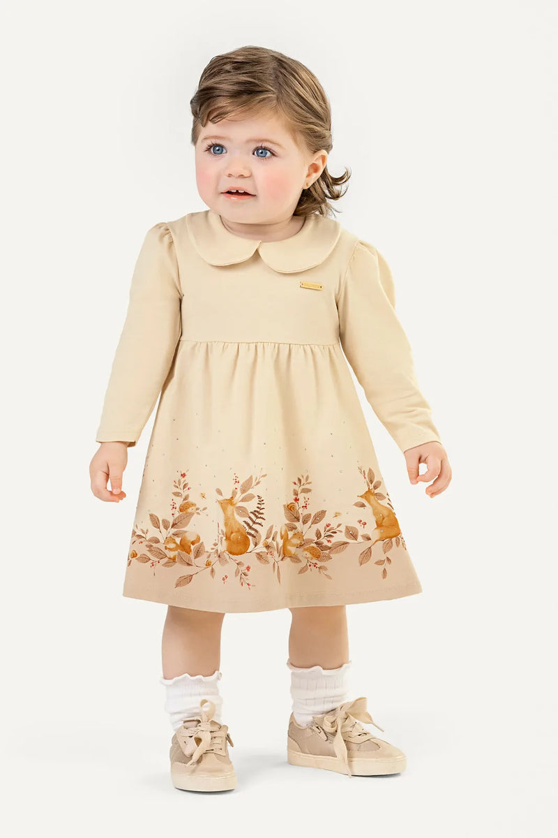 VESTIDO INF ELIAN 71144 BEGE BRULLE 03