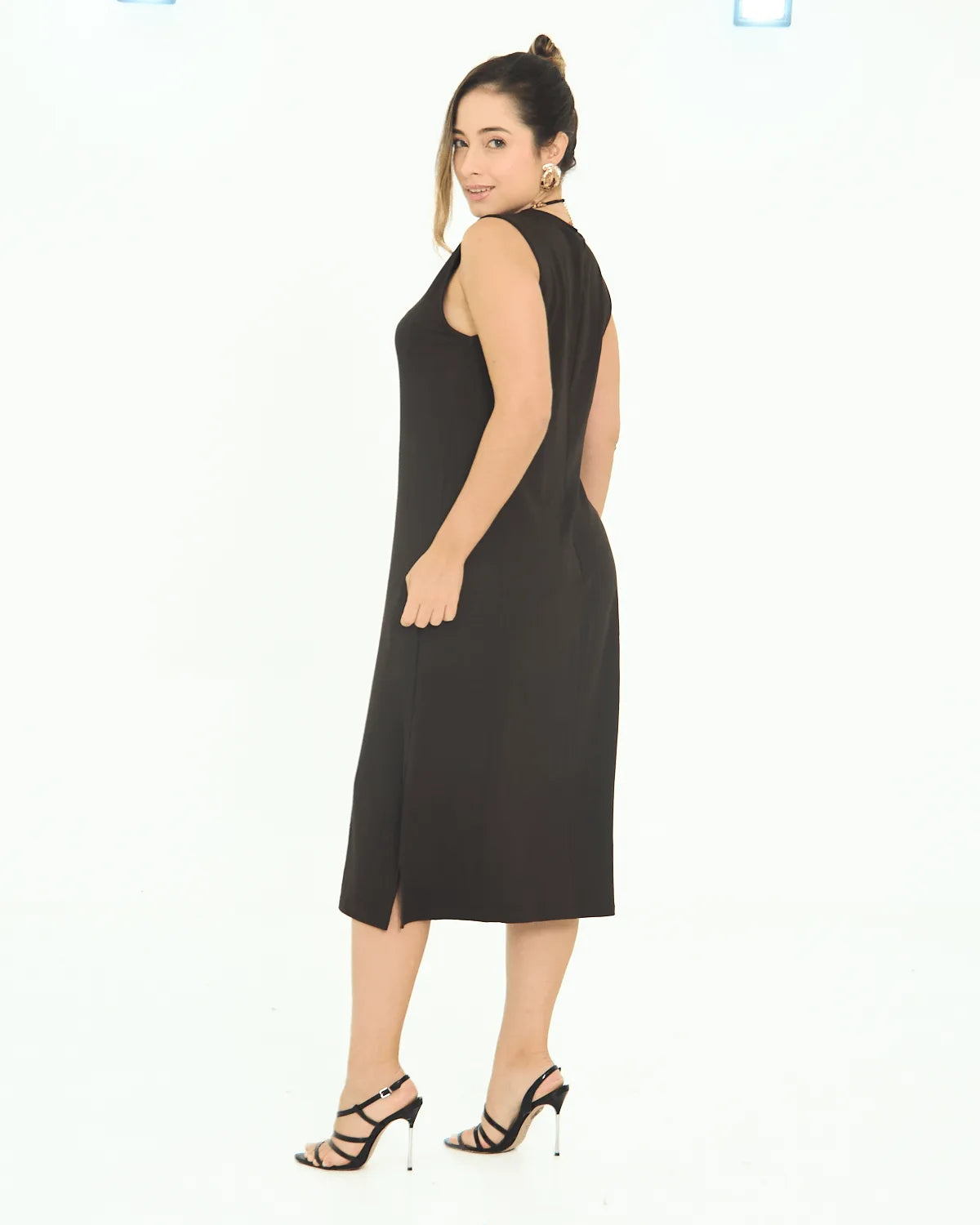 VESTIDO LUNENDER 00653 MARINHO CELEBRITY M