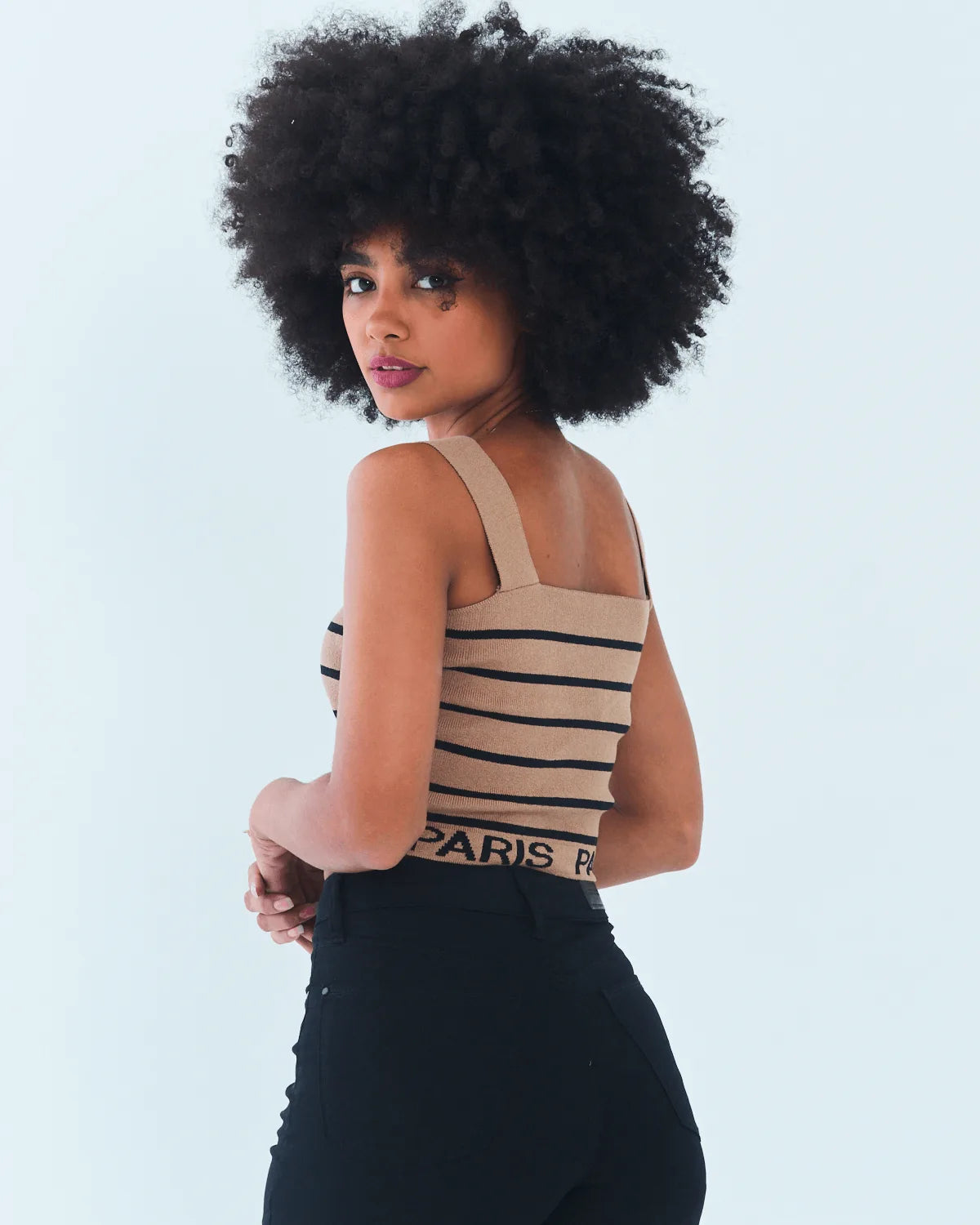 CROPPED FEEL LOVE ALCA BLUSH/BRANCO U